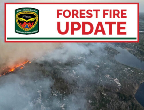 Forest Fire Update for Kenora Area