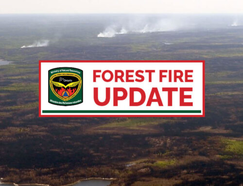Forest Fire Update for Kenora Area