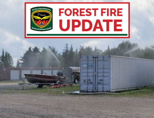 Forest Fire Update for Kenora Area