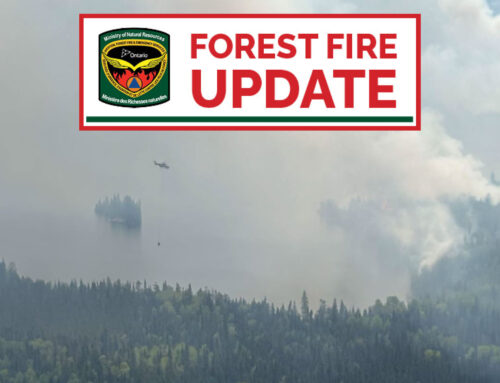 Forest Fire Update for Kenora Area