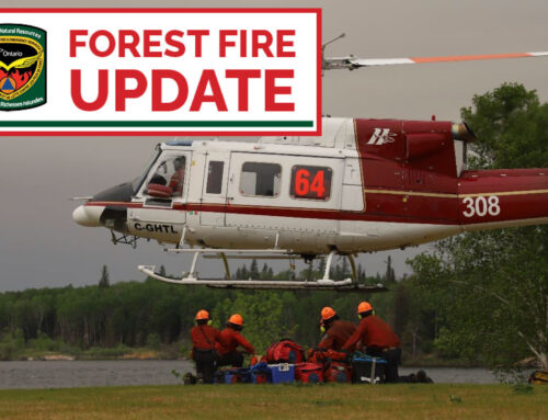 Forest Fire Update for Kenora Area