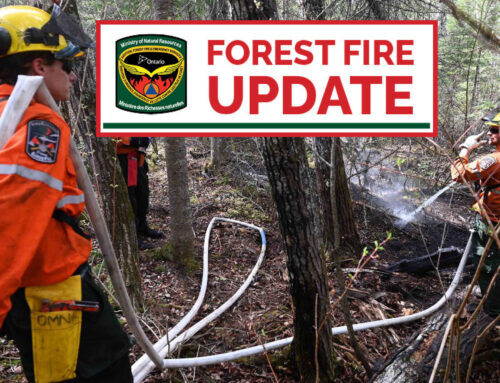 Forest Fire Update for Kenora Area