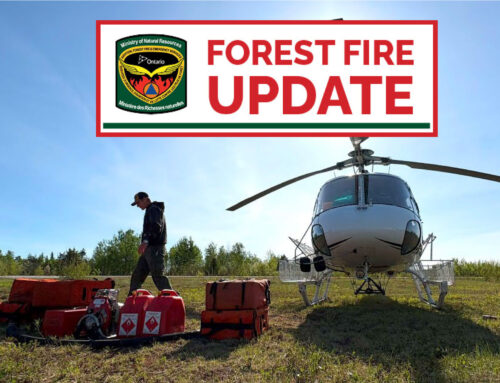 Forest Fire Update for Kenora Area