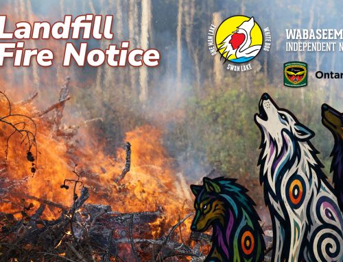 Wabaseemoong Landfill Fire Notice