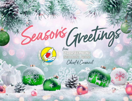 Season’s Greetings from Wabaseemoong Chief and Council