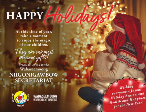 Happy Holidays from Nigonigawbow Secretariat